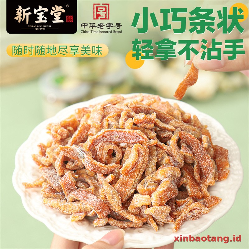 Xinbaotang Camilan Chenpi Licorice 50g - Gambar 4