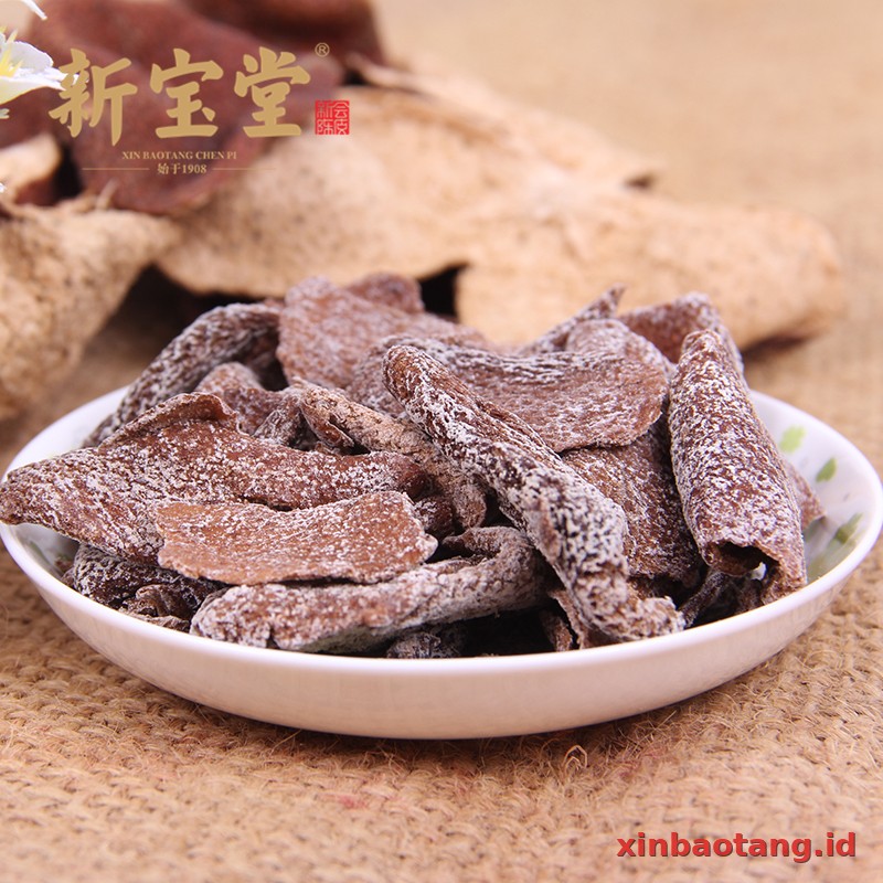 Xinbaotang Camilan Chenpi Aroma Kuno 75g - Gambar 2
