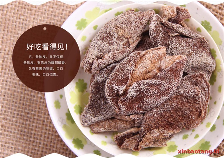 Xinbaotang Camilan Chenpi Aroma Kuno 75g