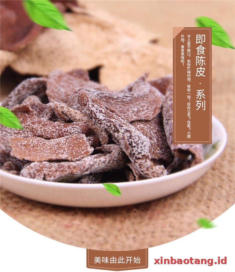 Xinbaotang Camilan Chenpi Aroma Kuno 25g