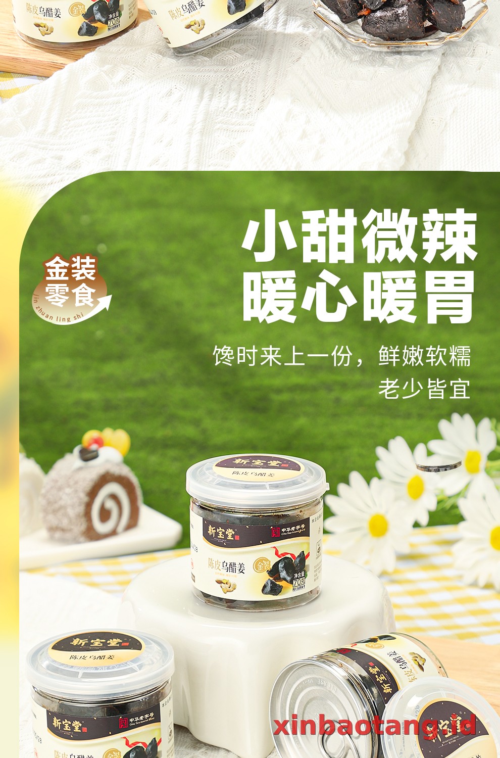 Xinbaotang Camilan Chenpi 70g