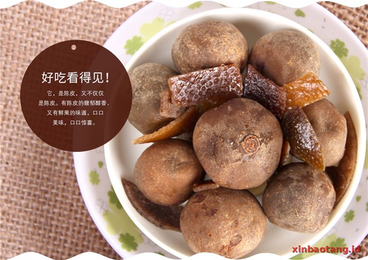 Xinbaotang Camilan Chenpi Kernel 70g
