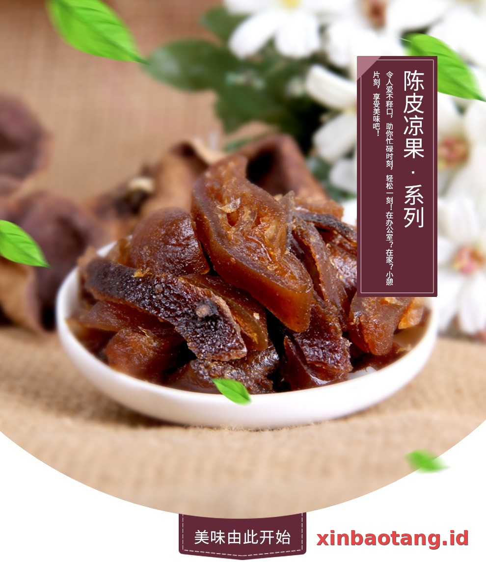 Xinbaotang Camilan Chenpi 70g