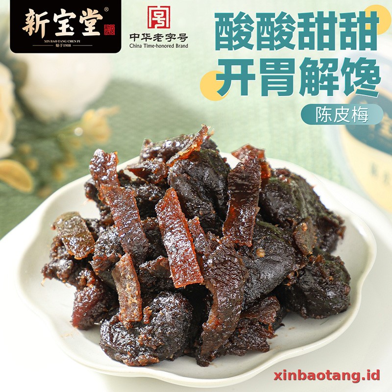 Xinbaotang Camilan Chenpi Plum 70g - Gambar 5