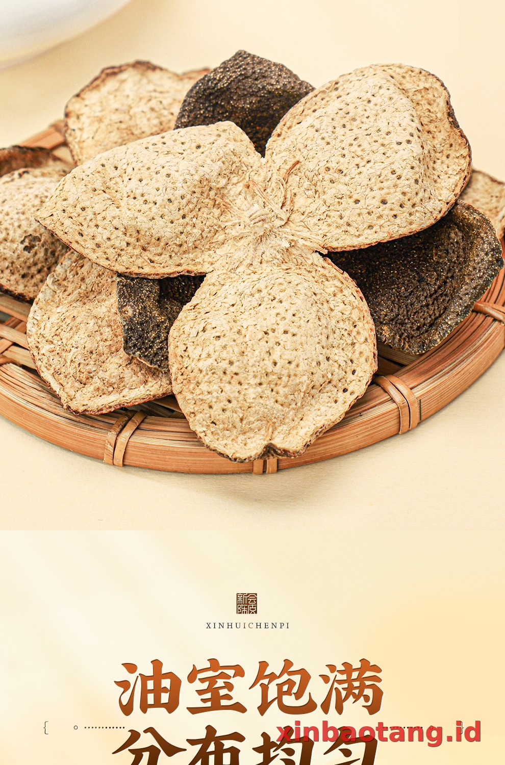 Xinbaotang Chenpi Kering Kaleng 50g