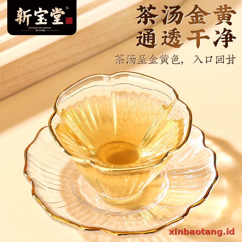 Xinbaotang Chenpi Kering 20 Tahun Kaleng 50g - Gambar 5