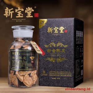 Xinbaotang Chenpi Kering Ban Emas