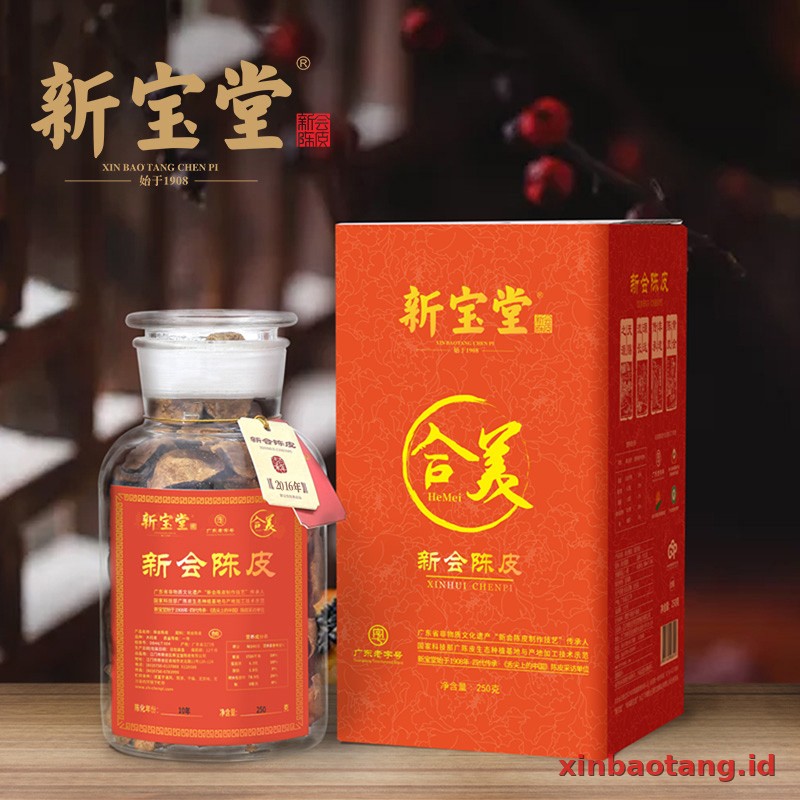 Xinbaotang Chenpi Kering Mei Ban